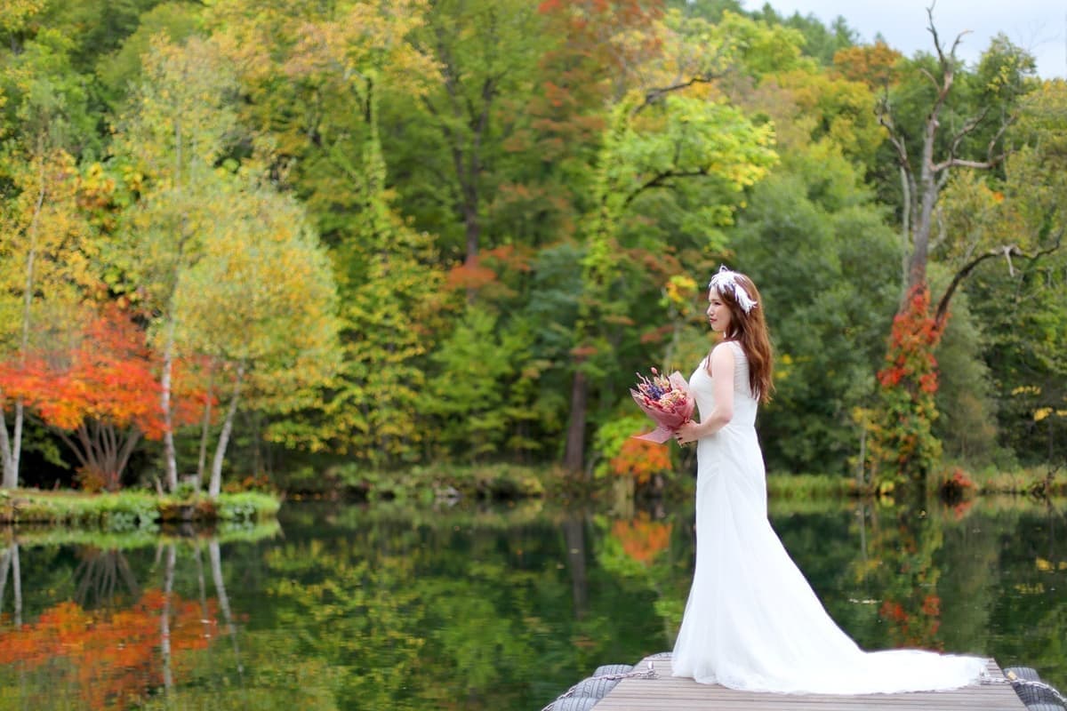 四季風舎のウェディングロケーションフォト