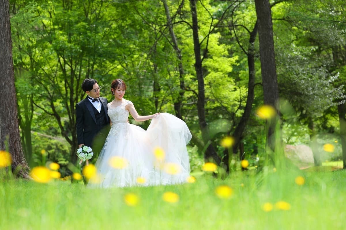 穴場のウェディングフォト