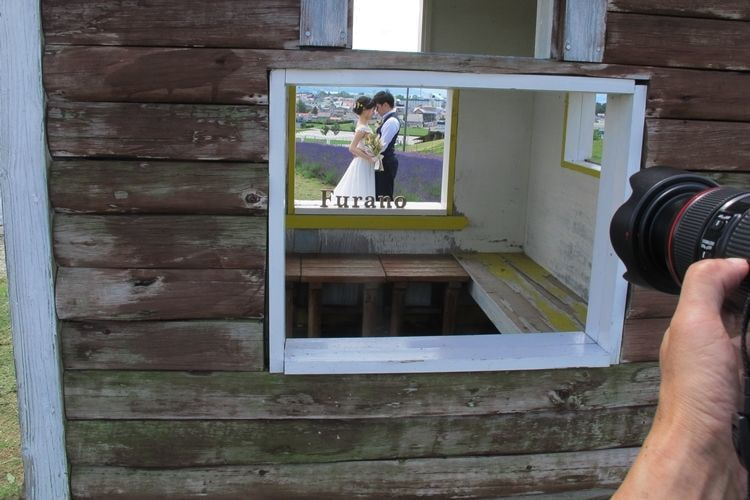 ロケーションフォト撮影風景