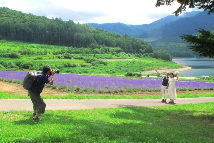 ロケーションフォト撮影風景