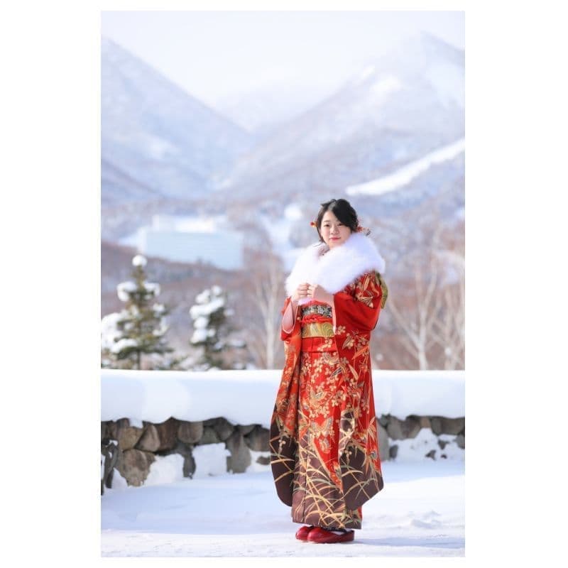 富良野で成人式フォト