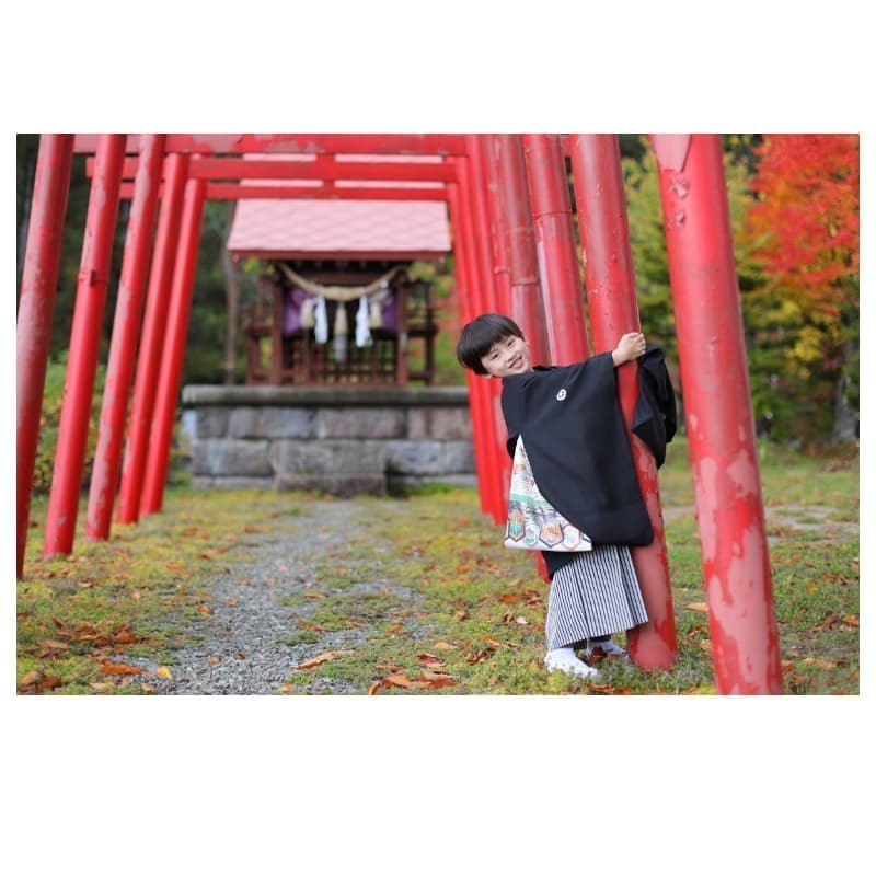 中富良野神社で七五三フォト