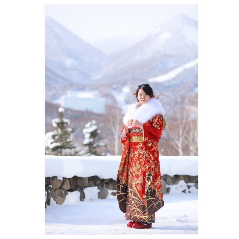 富良野で成人式フォト